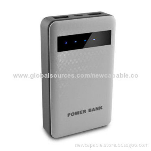 2A input power bank, dual outputNew